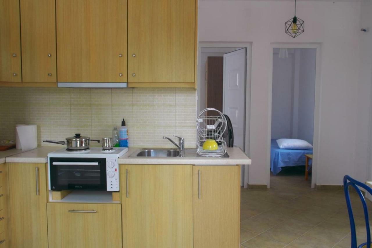 Apartment With Sea View And Balcony 60M From Beach Aegina Kültér fotó